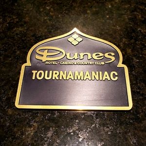 Dunes Casino memorabilia.
